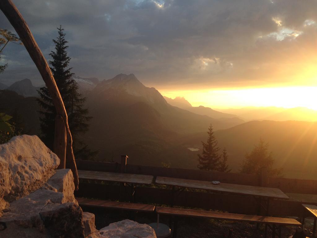 Almroeserl Mittenwald Esterno foto